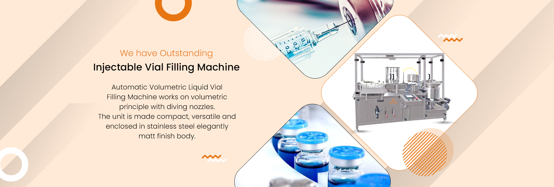 Injectable Vial Filling Machine