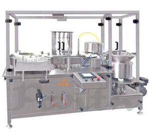 Automatic Twelve Head Vial Filling & Stoppering Machine