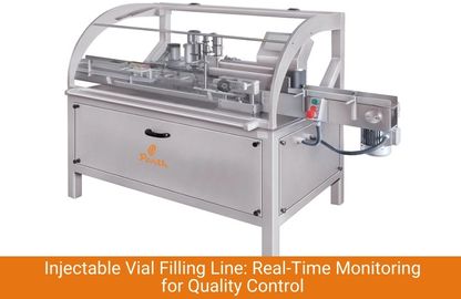 Injectable Vial Filling Line: Real-Time Monitoring for Quality Control