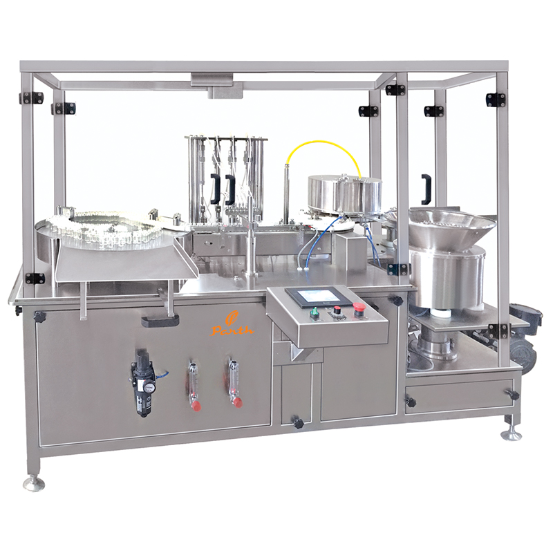 Automatic Servo Base Vial Filling & Stoppering Machine (Motion Filing)