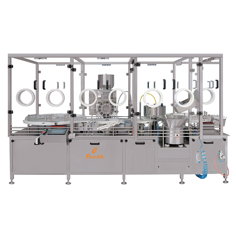 Automatic Servo Base Injectable Powder Filling & Rubber Stoppering Machine