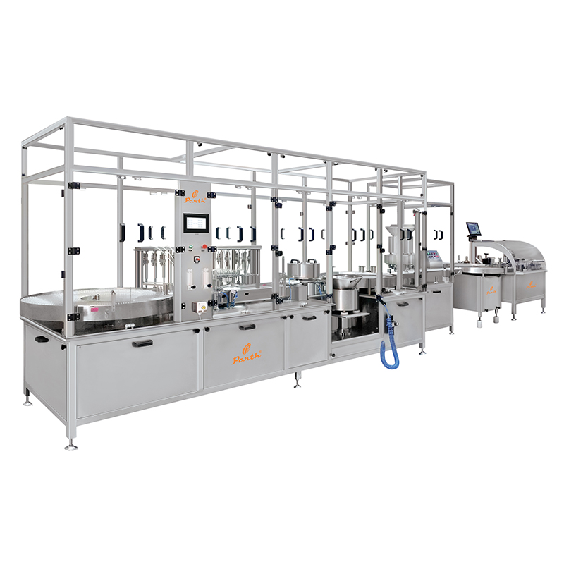 Automatic Servo Base Vial Filling & Stoppering Machine (Motion Filing)