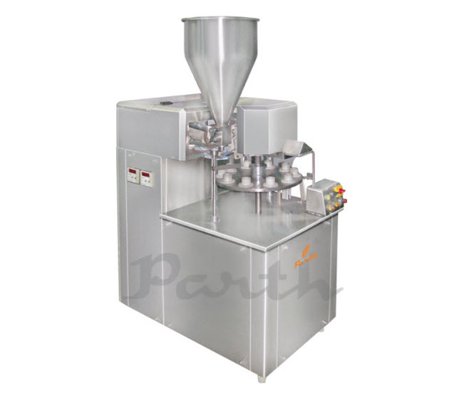 Semi-Automatic Tube Filling and Sealing Machine